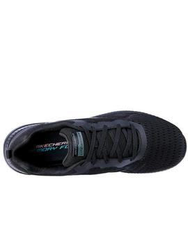 Zapatillas skechers bountiful quick path negro de mujer.