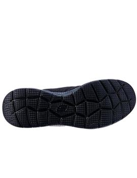 Zapatillas skechers bountiful quick path negro de mujer.