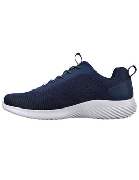 Zapatillas skechers bounder intread azul marino de hombre.