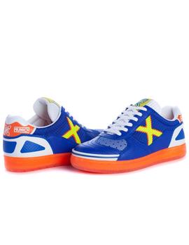 Zapatillas munich g3 kid patch 270 azul de niño.