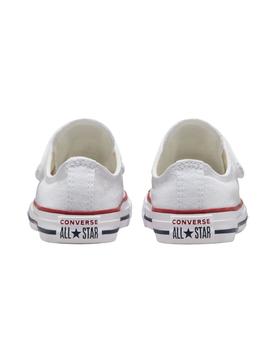 Zapatillas converse all star 1v ox blanco de niño.