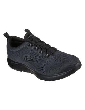 Zapatillas skechers summits louvin negro de hombre.