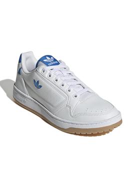 Zapatillas adidas ny 90 blanco azul de hombre.