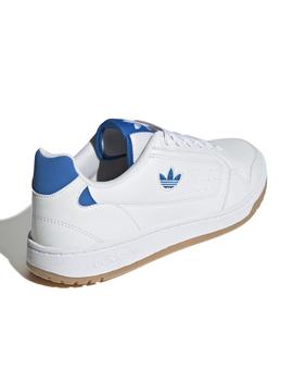 Zapatillas adidas ny 90 blanco azul de hombre.