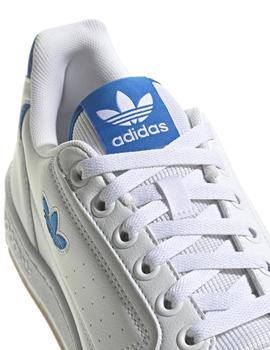 Zapatillas adidas ny 90 blanco azul de hombre.