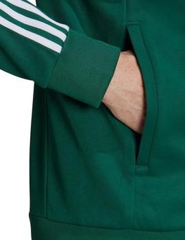 chaqueta adidas adicolor sst primeblue verde de hombre.