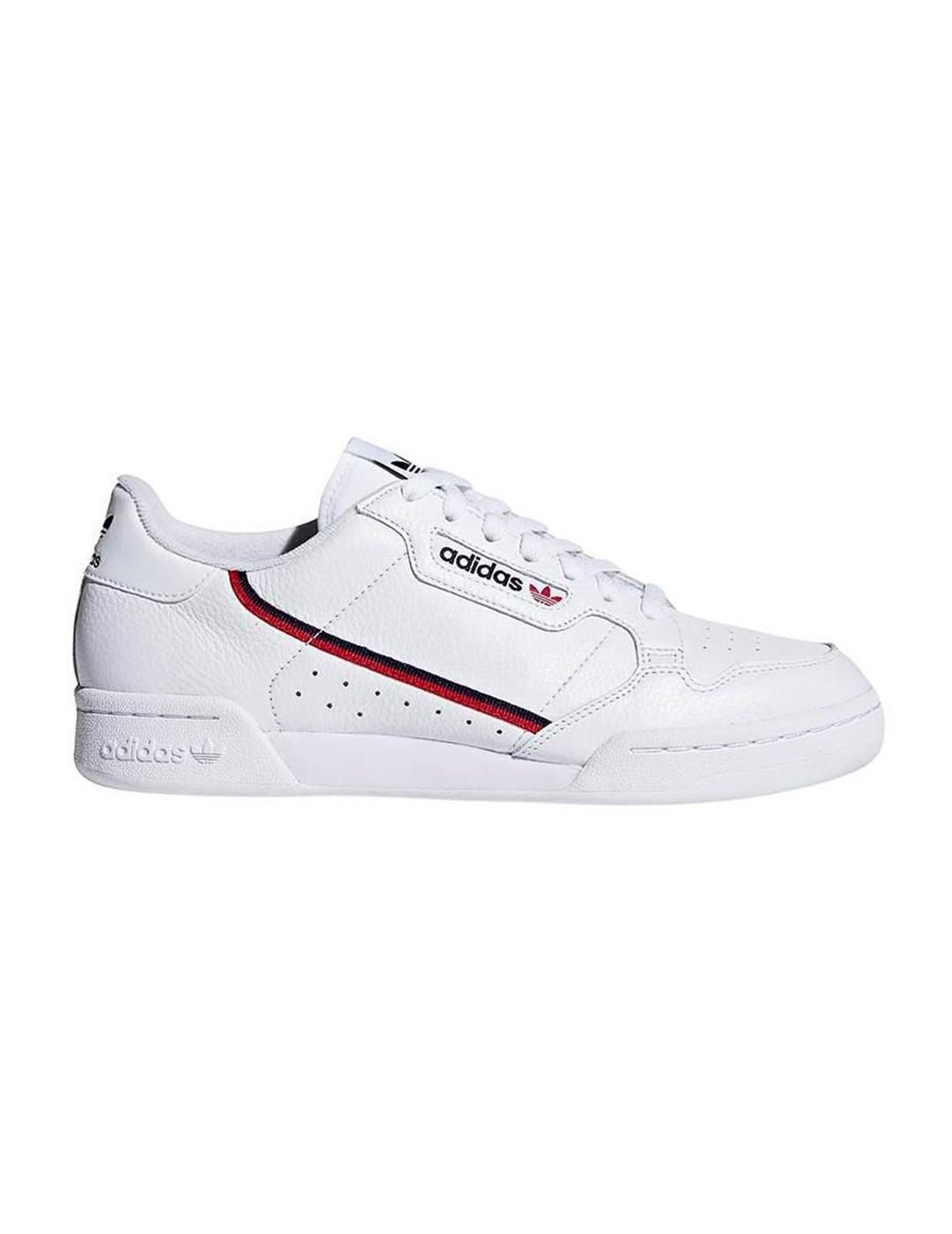 Zapatillas de Hombre Adidas CONTINENTAL 80 BLANCO