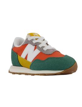 Zapatillas new balance ih237ee naranja verde de bebé.