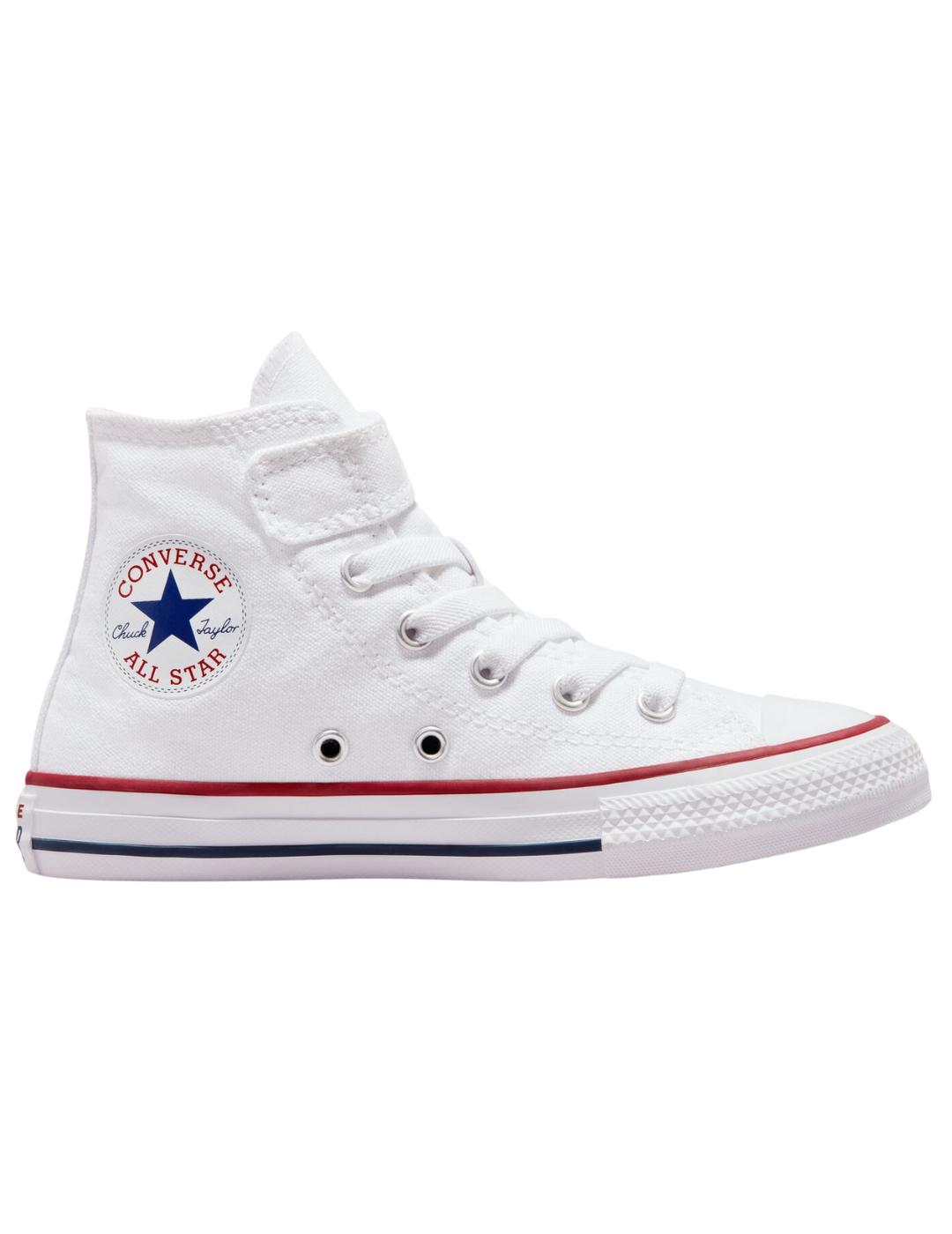 Comparar Alcanzar conservador Zapatillas converse all star alta velcro de niño.