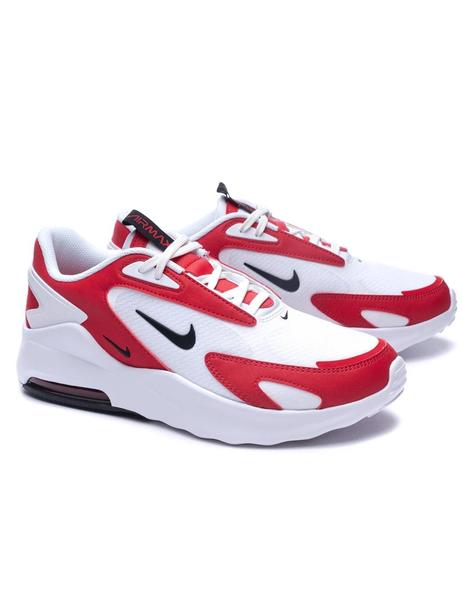 prisión Prematuro Perceptivo Zapatillas nike air max bolt blanco rojo de hombre.